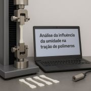 Análise da influência da umidade na tração de polímeros