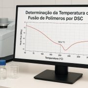 Determinação da temperatura de fusão de polímeros por DSC